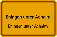Schillerstraße in Eningen unter AchalmEningen unter Achalm