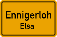 Südstraße in EnnigerlohElsa