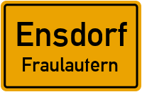 Provinzialstraße in EnsdorfFraulautern