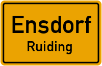 Ruiding in EnsdorfRuiding