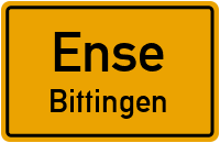 Straßenverzeichnis Ense Bittingen