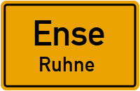 Grenzweg in EnseRuhne