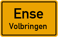 Bilmer Straße in EnseVolbringen