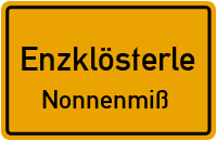 Straßenverzeichnis Enzklösterle Nonnenmiß