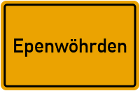 City Sign Epenwöhrden