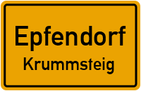 Turmweg in EpfendorfKrummsteig