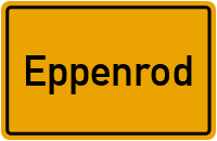 Ortsschild von Gemeinde Eppenrod in Rheinland-Pfalz