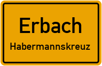 Habermannskreuz in ErbachHabermannskreuz