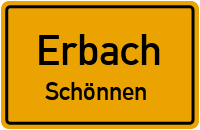 Schönnemer Straße in ErbachSchönnen