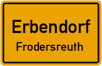 Straßenverzeichnis Erbendorf Frodersreuth