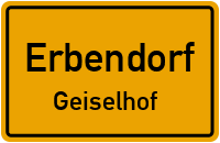 Straßenverzeichnis Erbendorf Geiselhof
