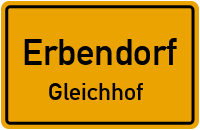 Straßenverzeichnis Erbendorf Gleichhof