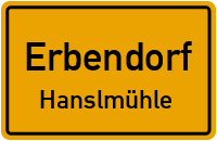 Straßenverzeichnis Erbendorf Hanslmühle