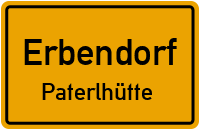 Straßenverzeichnis Erbendorf Paterlhütte