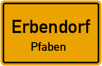 Straßenverzeichnis Erbendorf Pfaben