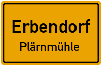 Straßenverzeichnis Erbendorf Plärnmühle