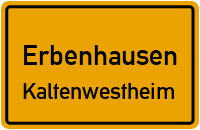 Querstraße in ErbenhausenKaltenwestheim