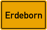 Ortsschild von Gemeinde Erdeborn in Sachsen-Anhalt
