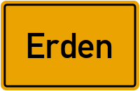 City Sign Erden