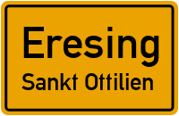 Eresinger Straße in EresingSankt Ottilien
