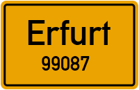 99087 Erfurt