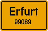 99089 Erfurt