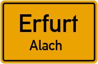 Zum Kleinbahnhof in ErfurtAlach