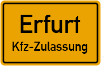 Zulassungstelle Erfurt