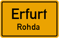 Am Strohberg in ErfurtRohda