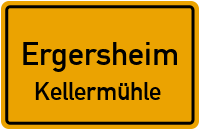 Straßen in Ergersheim Kellermühle