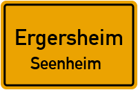 Straßen in Ergersheim Seenheim