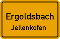 Riegelstraße in 84061 Ergoldsbach (Jellenkofen)