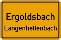 Langenhettenbach in ErgoldsbachLangenhettenbach