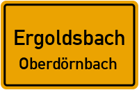 Straßenverzeichnis Ergoldsbach Oberdörnbach