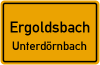 Straßenverzeichnis Ergoldsbach Unterdörnbach