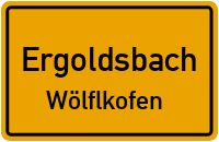 Straßenverzeichnis Ergoldsbach Wölflkofen