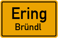 Straßen in Ering Bründl
