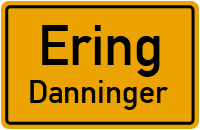 Straßen in Ering Danninger