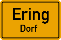 Straßenverzeichnis Ering Dorf