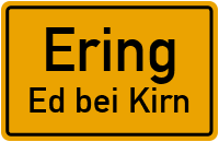 Straßenverzeichnis Ering Ed bei Kirn