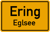 Straßen in Ering Eglsee