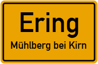Straßenverzeichnis Ering Mühlberg bei Kirn