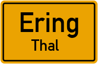 Straßen in Ering Thal