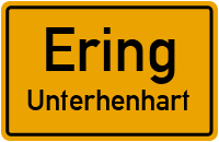 Straßen in Ering Unterhenhart