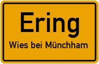Straßenverzeichnis Ering Wies bei Münchham