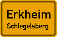 Knauser Straße in ErkheimSchlegelsberg