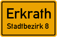 Römerweg in ErkrathStadtbezirk 8
