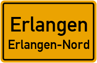 Lazarettstraße in ErlangenErlangen-Nord