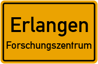Himmelsbergerweg in ErlangenForschungszentrum