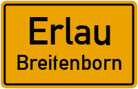 Straßen in Erlau Breitenborn